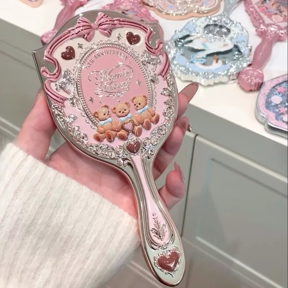 Flower Knows 10th Anniversary Makeup Mirror & Brush Set