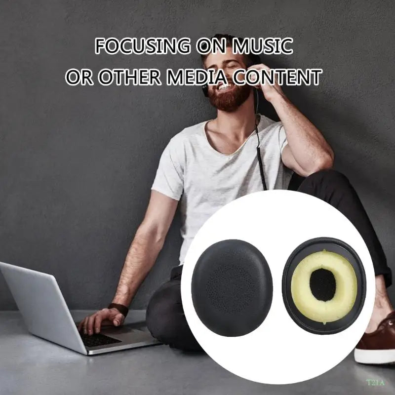 T21A Replacement Ear Cushions for UH35 UH37 Headphones