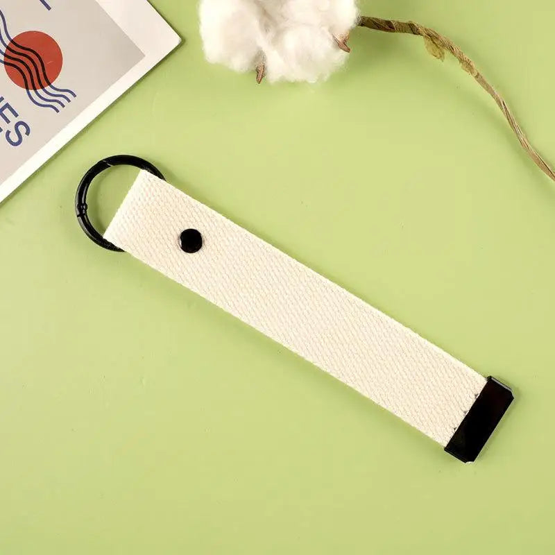 Colorful Webbing Strap Keychain Lanyard | DIY Canvas Strap