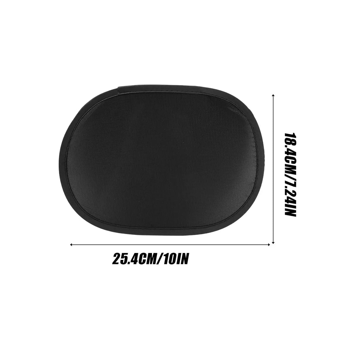 2-Pack Car Side Window Sunshade – UV Block Mesh Cover