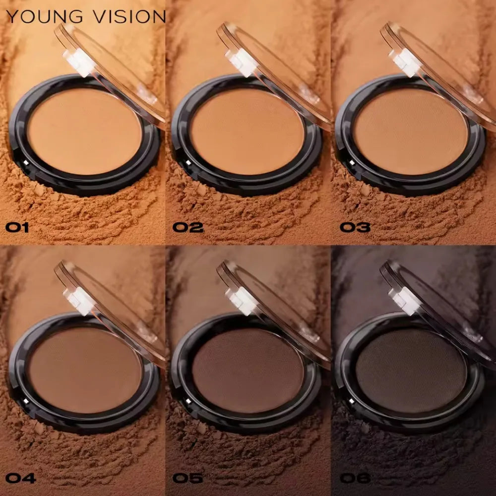 Silky Matte Bronzer Contour Powder Palette – 3-in-1 Face