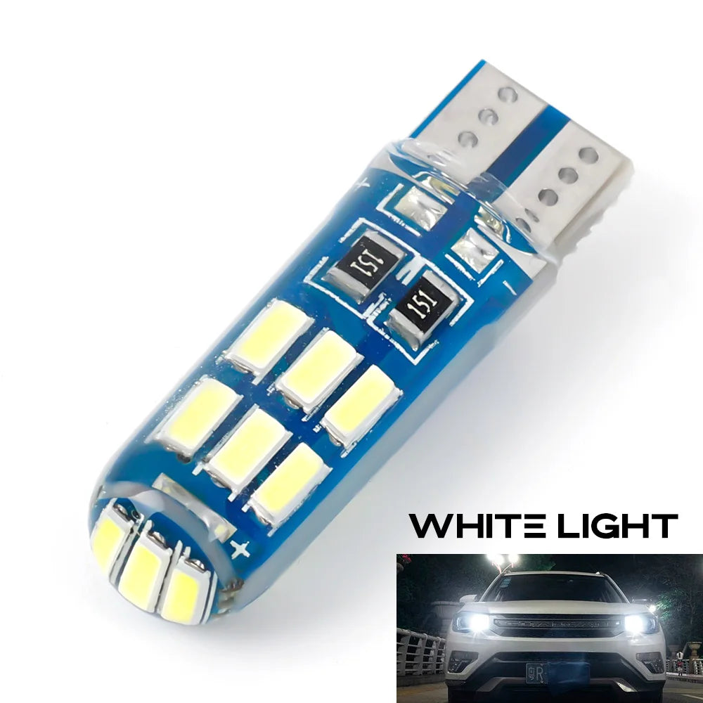T10 W5W 4014 LED Car Bulb – 6000K Waterproof License Plate Light