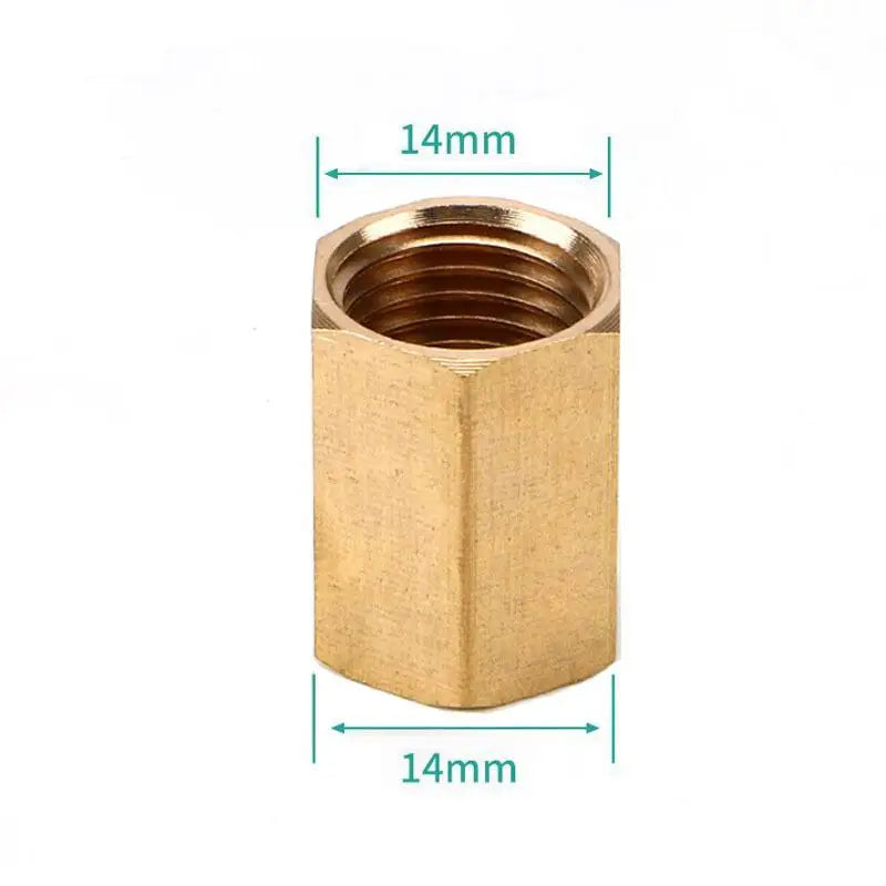 Brass Reducing Straight Connector 14/18mm – Spray Boom Fitting