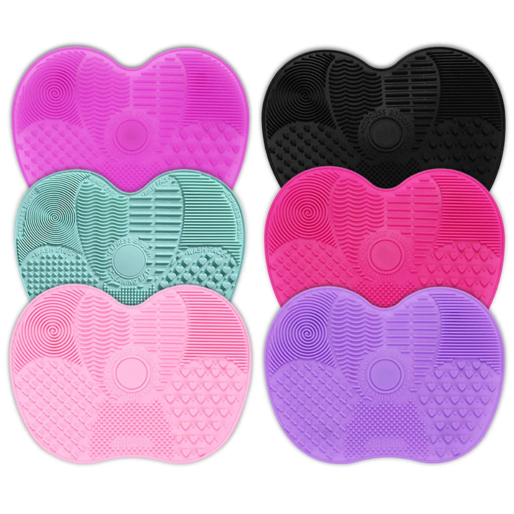 Silicone Makeup Brush Cleaning Pad & Scrubber Mat
