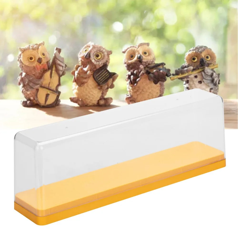Stackable Action Figure Storage Box – Clear Display Case