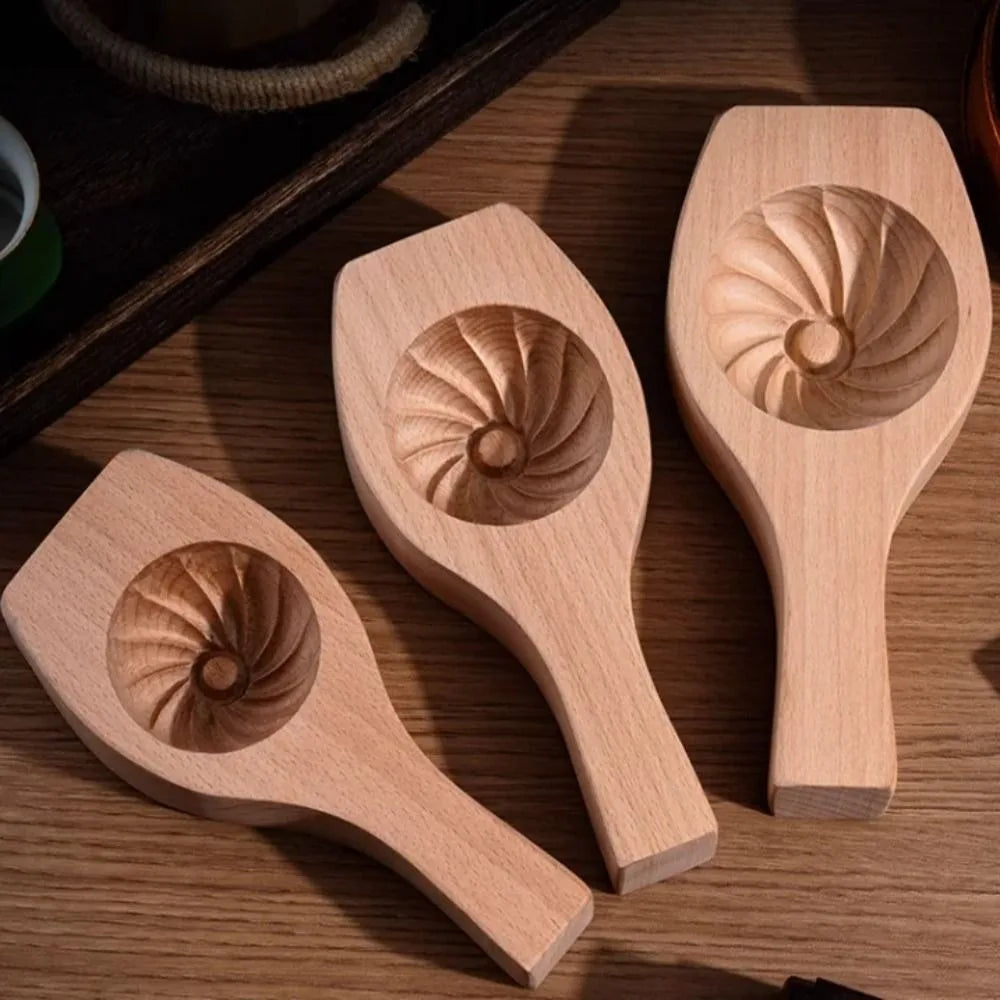 Solid Wood Steamed Bun Mold – Deep Bread Shaping Tool