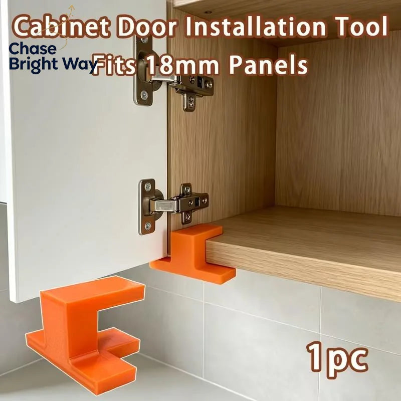 T-Type Cabinet Door Installation Jig & Corner Bracket Clamp