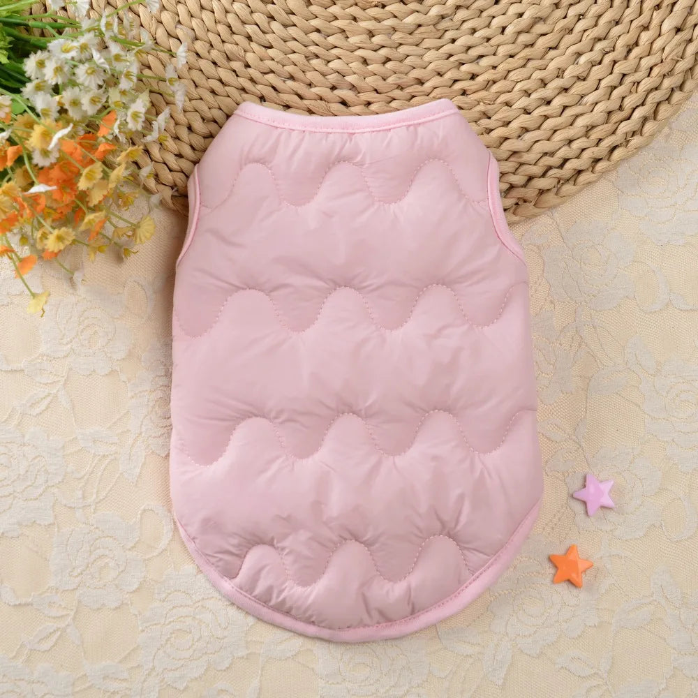Quilted Pet Vest – Lightweight Padded Coat for Dogs & Cats