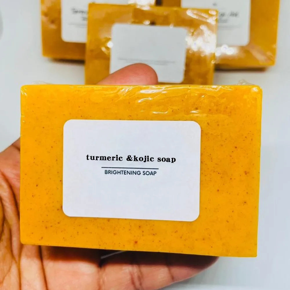 Turmeric Kojic Acid Glow Soap – Even Skin Tone Deep Cleanse