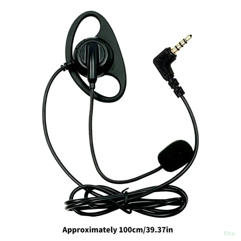 T21A Single-Sided Tour Guide Headset with Mic – Wired