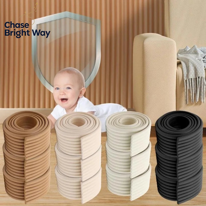 W-Shape Baby Safety Corner Bumper Strip – Foam Edge Guard