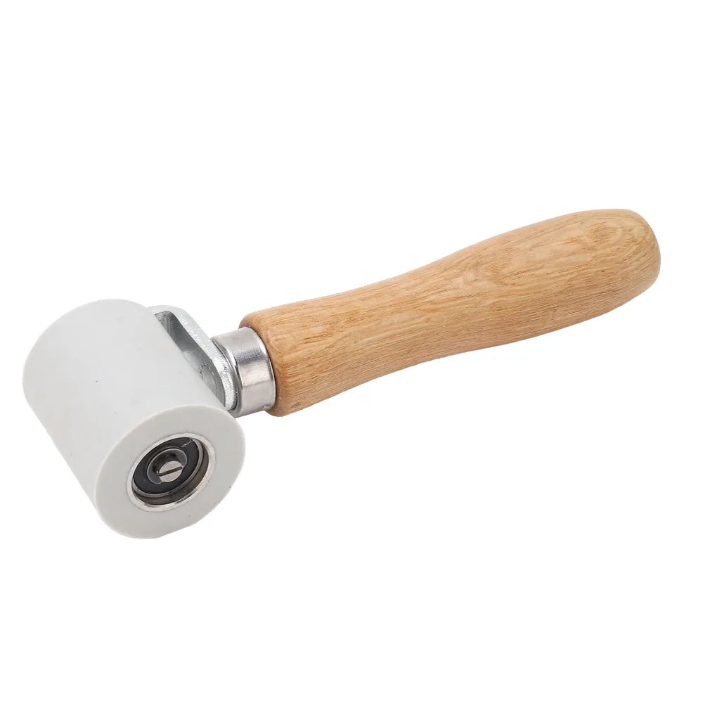 Silicone Seam Roller 37mm – HSS Bearing, 260°C, Beechwood Handle